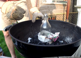 How to light a BBQ without lighter fluid