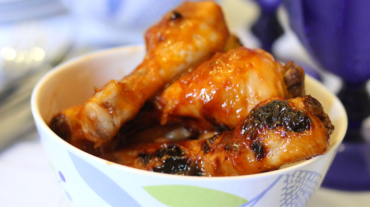 Calories in BBQ chicken