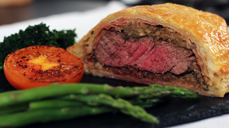 Calories in Beef wellington