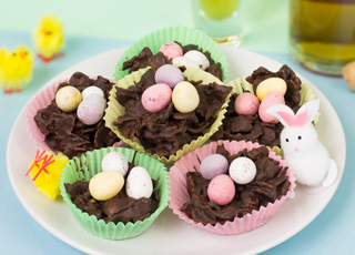 Boozy Easter Nests Recipe