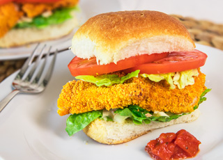 Buttermilk Chicken Burger Recipe