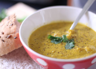 Carrot and Coriander Soup Recipe