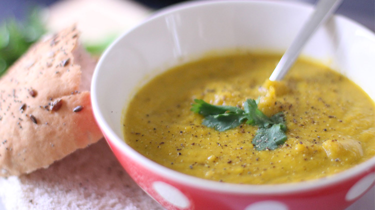 Carrot and Coriander Soup Recipe