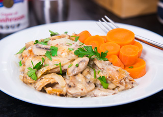 Chicken and Mushroom Bake Recipe