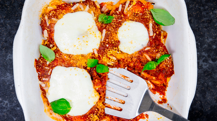Calories in Chicken parmigiana