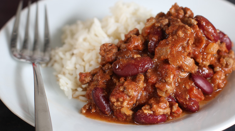 Calories in Chilli con carne