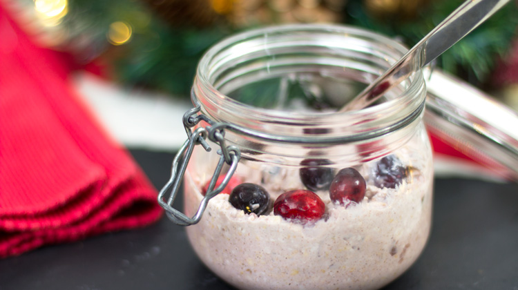 Christmas Overnight Oats Recipe