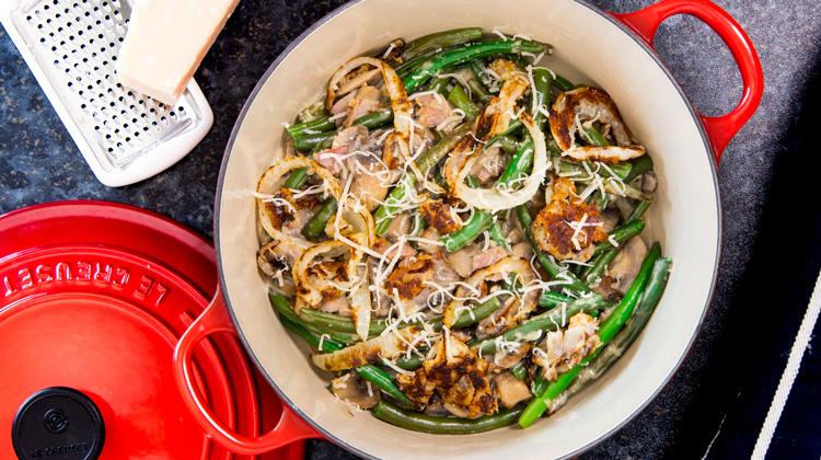Calories in Green bean casserole
