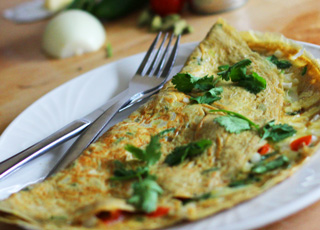 Indian Omelette Recipe