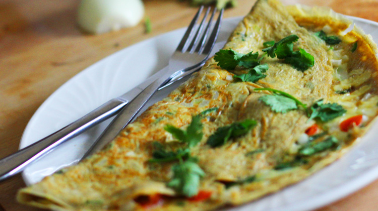 Calories in Indian omelette
