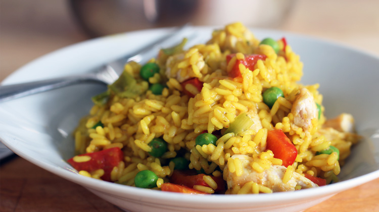 Calories in Low FODMAP Spanish rice