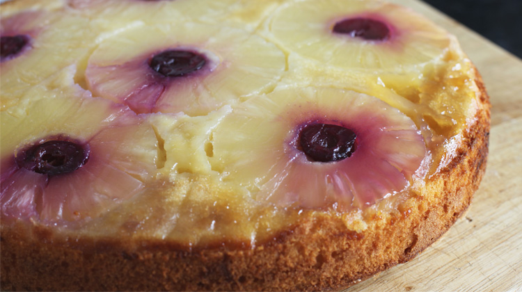 Calories in Pineapple upside down cake
