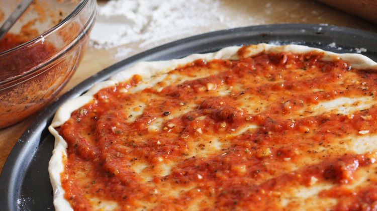 Calories in Pizza sauce