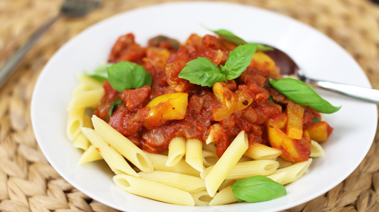 Tomato and Chorizo Pasta Recipe